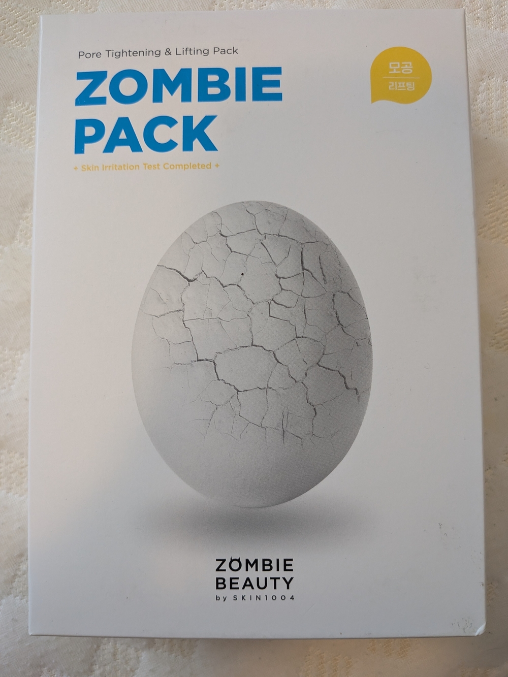 Zombie Beauty Zombie Pack Pore Tightening & Lifting Mask - White